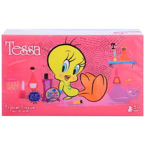 TESSA TRAVEL LOONEY TONES 4X50S
